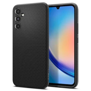 Spigen Liquid Air Case for Samsung Galaxy A34 5G - Matte Blackeng