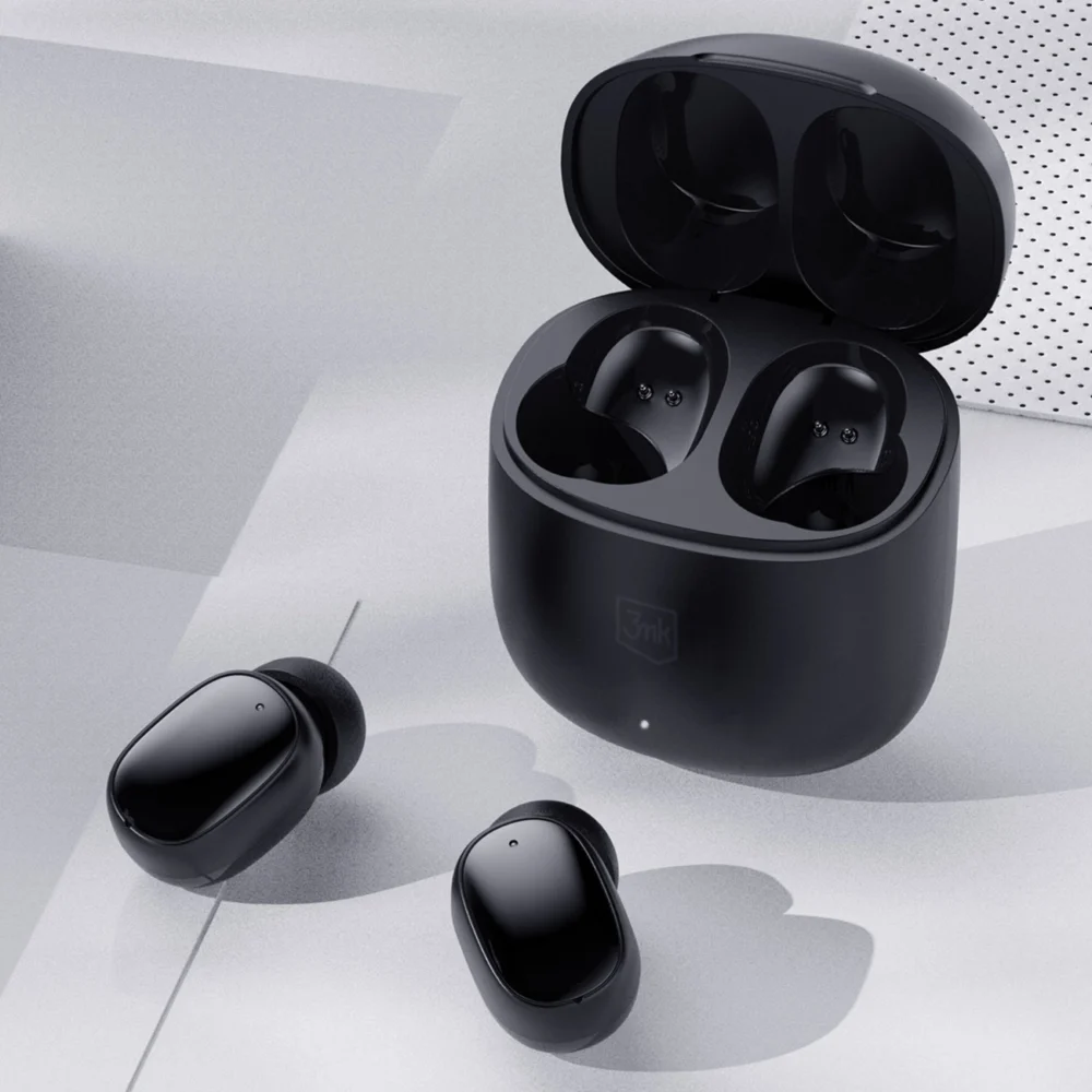 3mk FlowBuds wireless in-ear Bluetooth headphones - blackeng