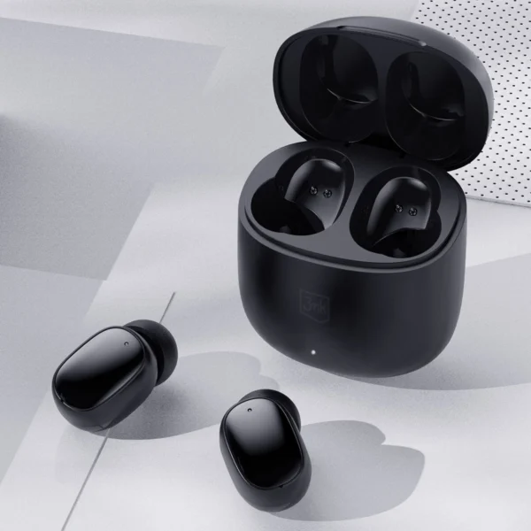 3mk FlowBuds wireless in-ear Bluetooth headphones - blackeng