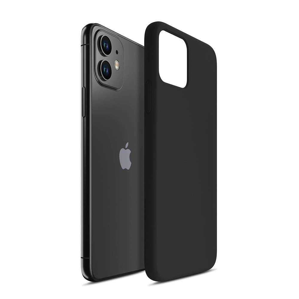 3mk Silicone Case for iPhone 11 - blackeng