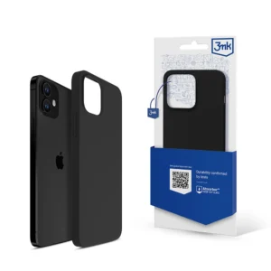 3mk Silicone Case for iPhone 12 mini - blackeng