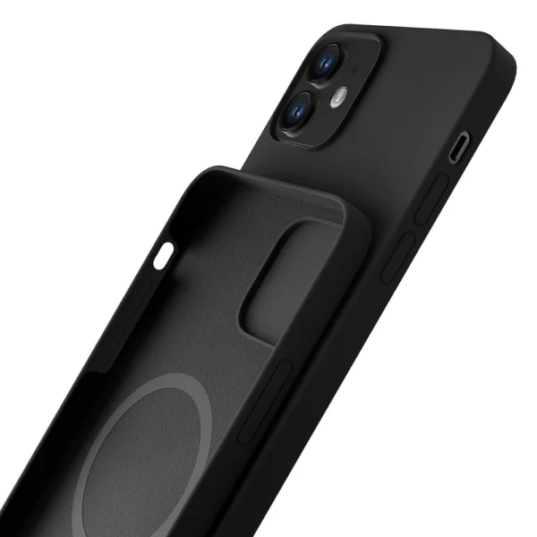 3mk Silicone Case for iPhone 12 mini - blackeng