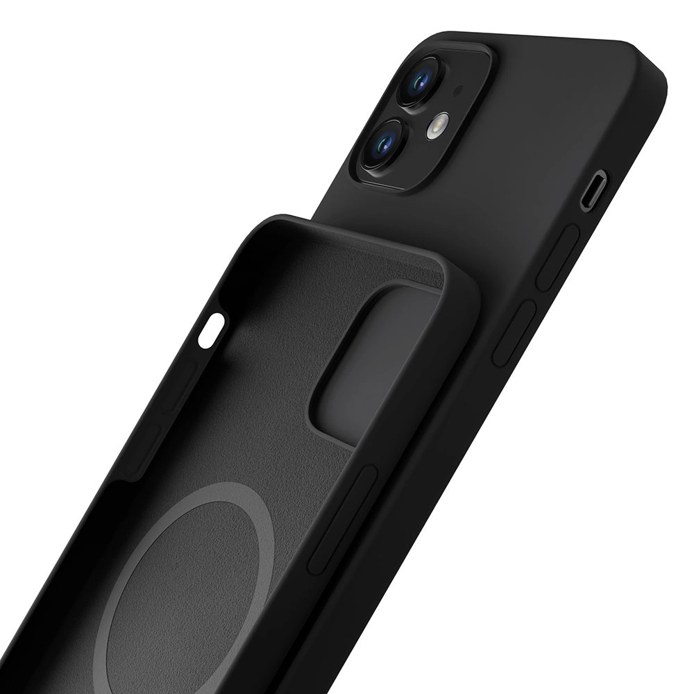 3mk Silicone Case for iPhone 12 mini - blackeng