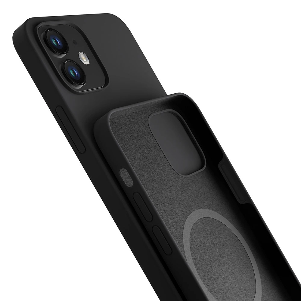 3mk Silicone Case for iPhone 12 mini - blackeng