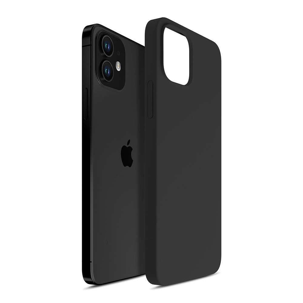3mk Silicone Case for iPhone 12 mini - blackeng