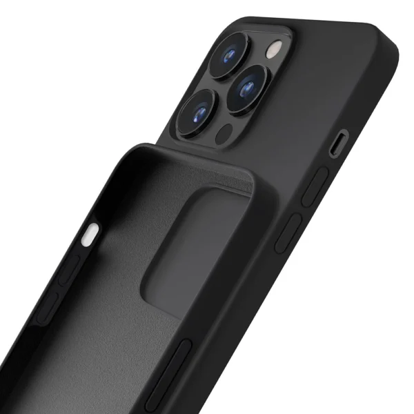 iPhone 13 Pro 3mk Silicone Case Series - Blackeng
