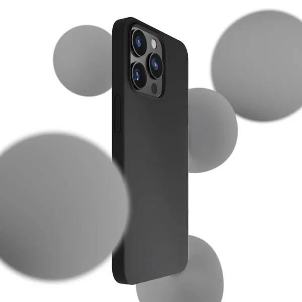 iPhone 13 Pro Max Series 3mk Silicone Case - Blackeng