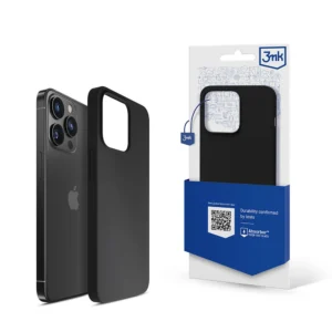 iPhone 14 Pro 3mk Silicone Case Series - Blackeng