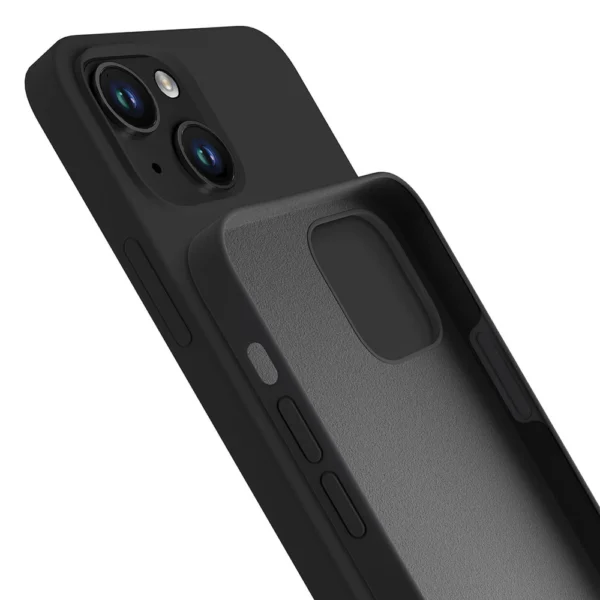 iPhone 14 Plus 3mk Silicone Case Series - Blackeng