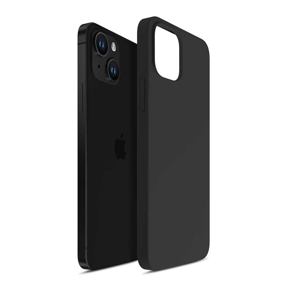 iPhone 14 Plus 3mk Silicone Case Series - Blackeng