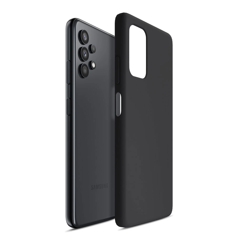 3mk Silicone Case for Samsung Galaxy A32 5G - blackeng