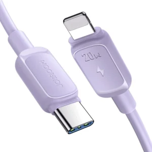 Joyroom Multi-Color Series A14 USB-C / Lightning 20W Cable 1.2 m - Purpleeng