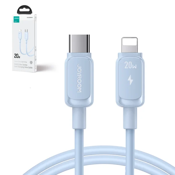Joyroom Multi-Color Series A14 USB-C / Lightning 20W Cable 1.2 m - Blueeng