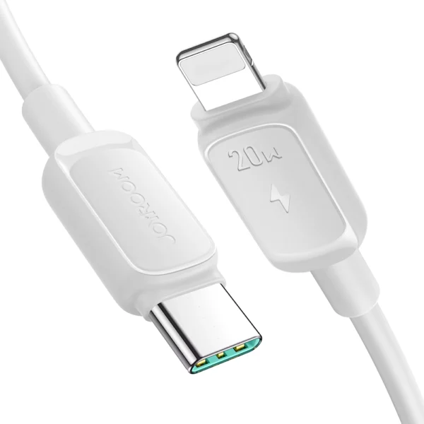 Joyroom Multi-Color Series A14 USB-C / Lightning 20W cable 1.2 m - whiteeng