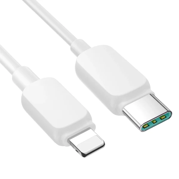 Joyroom Multi-Color Series A14 USB-C / Lightning 20W cable 1.2 m - whiteeng