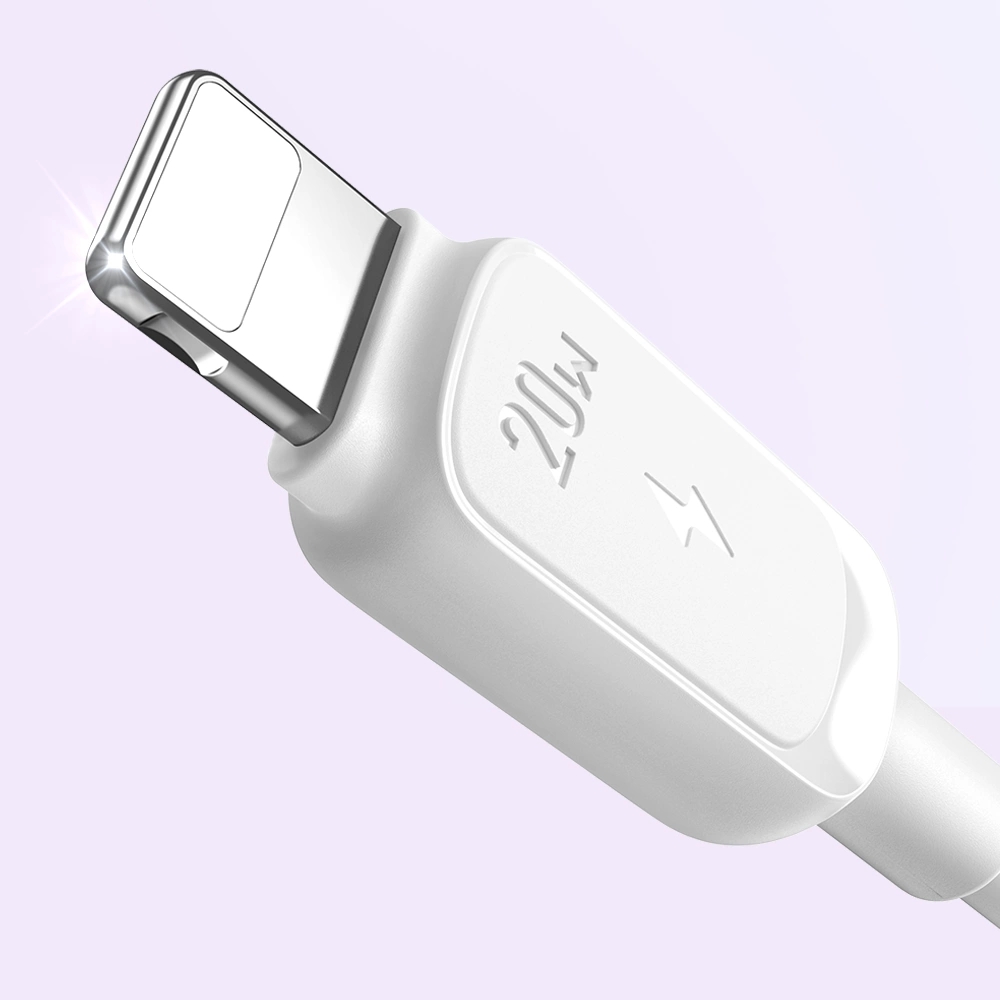 Joyroom Multi-Color Series A14 USB-C / Lightning 20W cable 1.2 m - whiteeng
