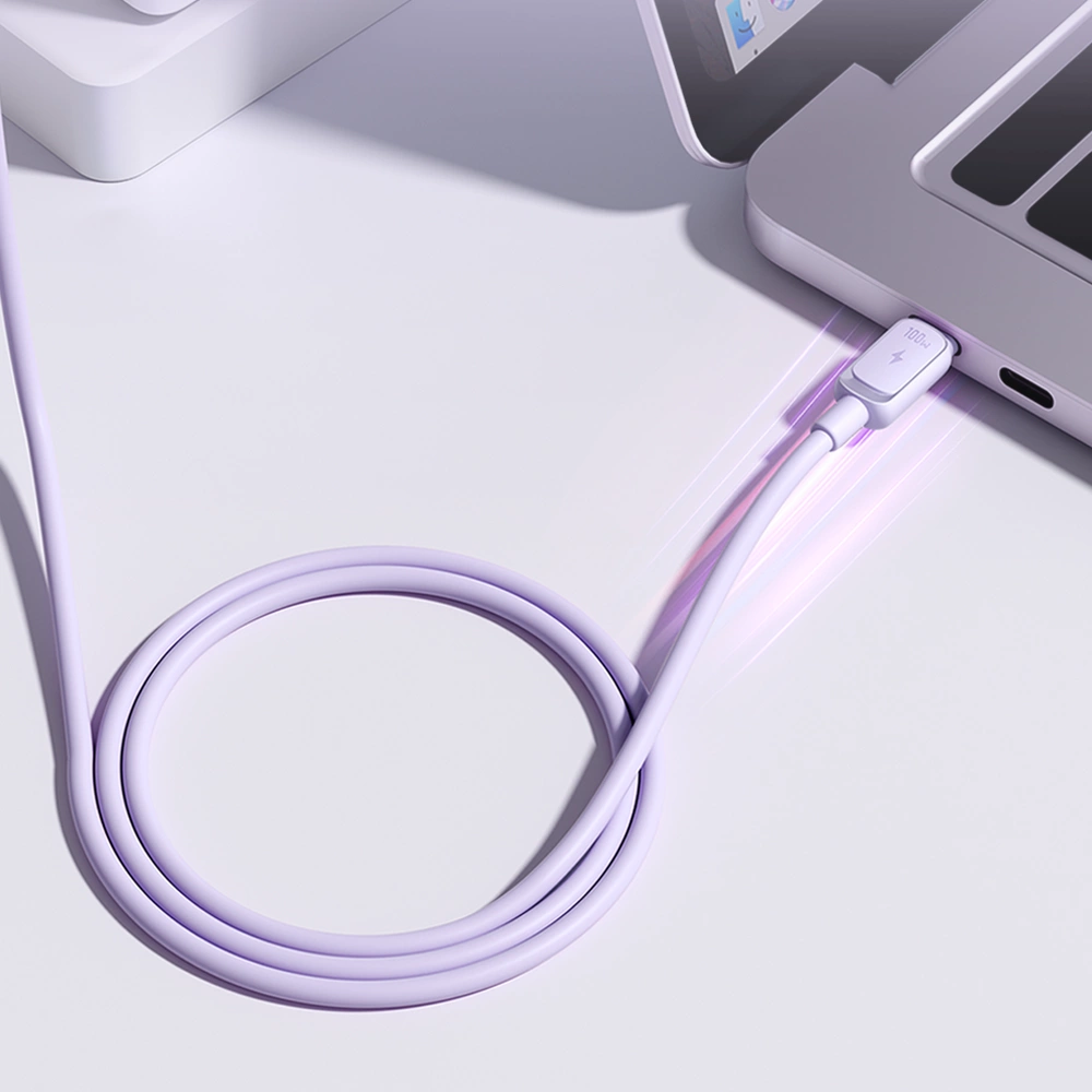 Joyroom Multi-Color Series A14 USB-C / USB-C 100W Cable 1.2m - Purpleeng