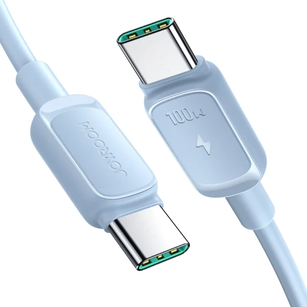 Joyroom Multi-Color Series A14 USB-C / USB-C Cable 100W 1.2 m - Blueeng