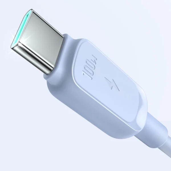 Joyroom Multi-Color Series A14 USB-C / USB-C Cable 100W 1.2 m - Blueeng