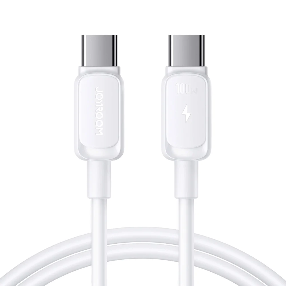 Joyroom Multi-Color Series A14 USB-C / USB-C 100W Cable 1.2m - Whiteeng