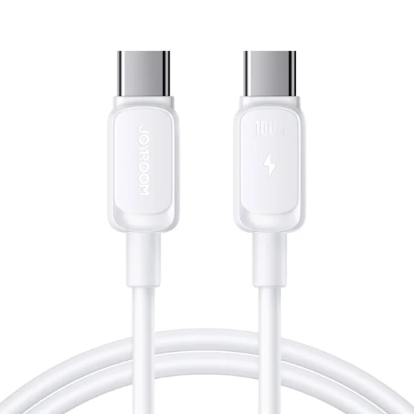 Joyroom Multi-Color Series A14 USB-C / USB-C 100W Cable 1.2m - Whiteeng