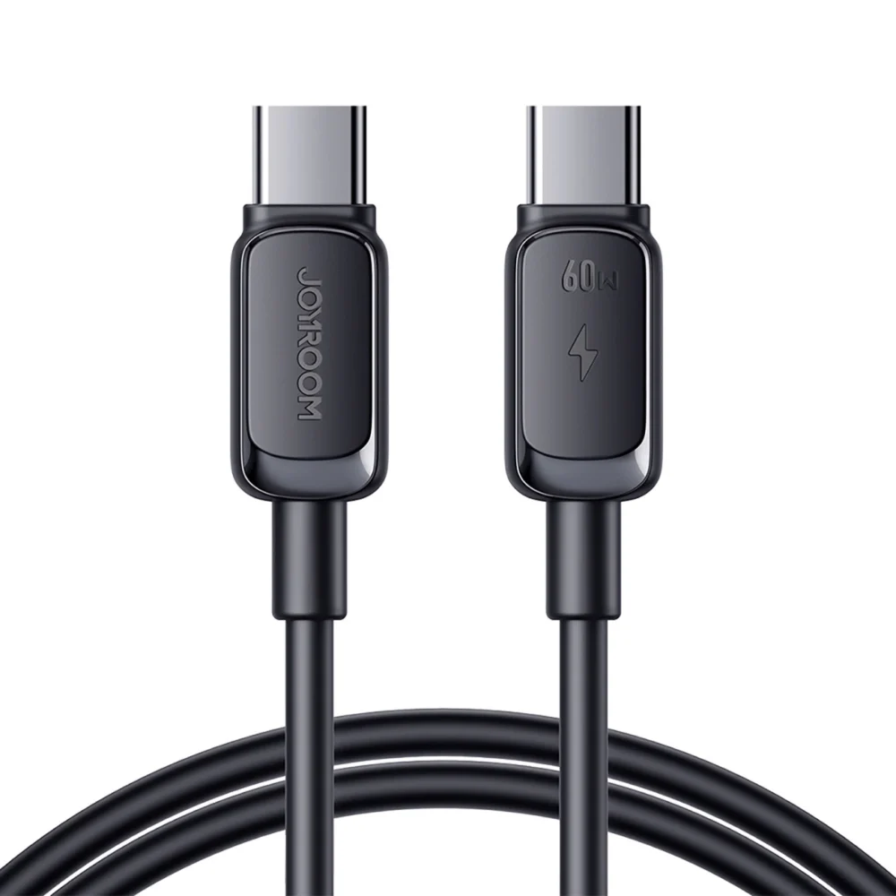 Joyroom Multi-Color Series A14 USB-C / USB-C 60W Cable 1.2m - Blackeng