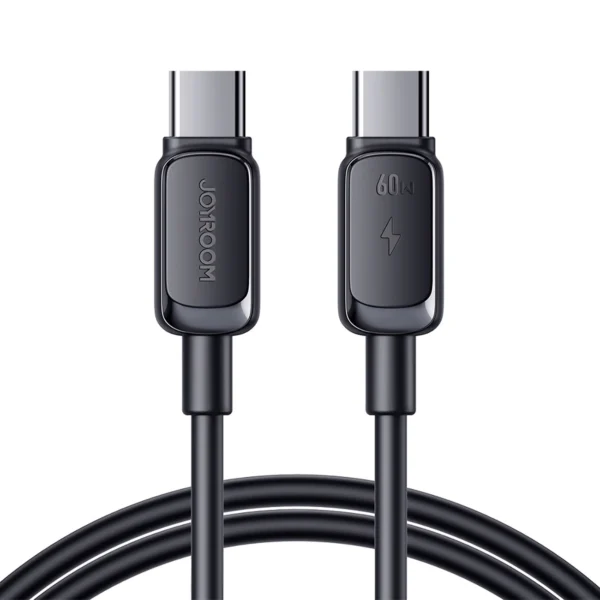 Joyroom Multi-Color Series A14 USB-C / USB-C 60W Cable 1.2m - Blackeng