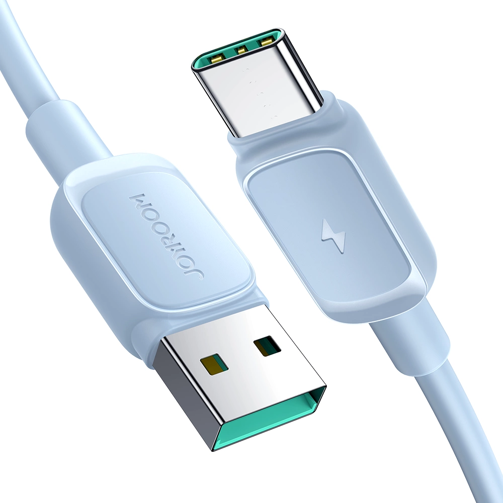 Joyroom Multi-Color Series A14 USB-A / USB-C 3A Cable 1.2 m - Blueeng