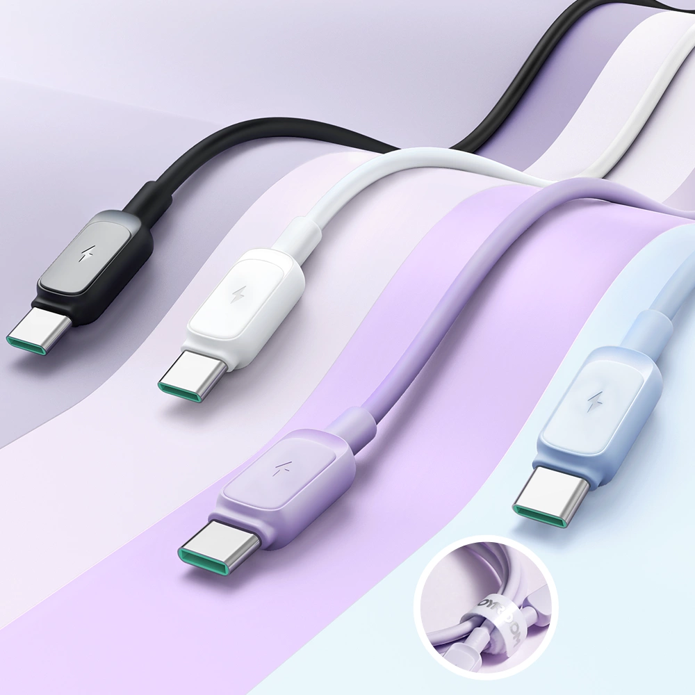 Joyroom Multi-Color Series A14 USB-A / USB-C 3A Cable 1.2 m - Blueeng
