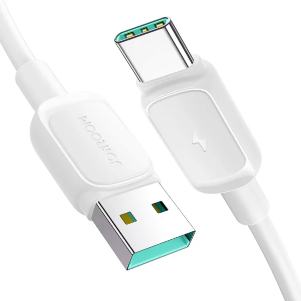 Joyroom Multi-Color Series A14 USB-A / USB-C 3A Cable 1.2m - Whiteeng