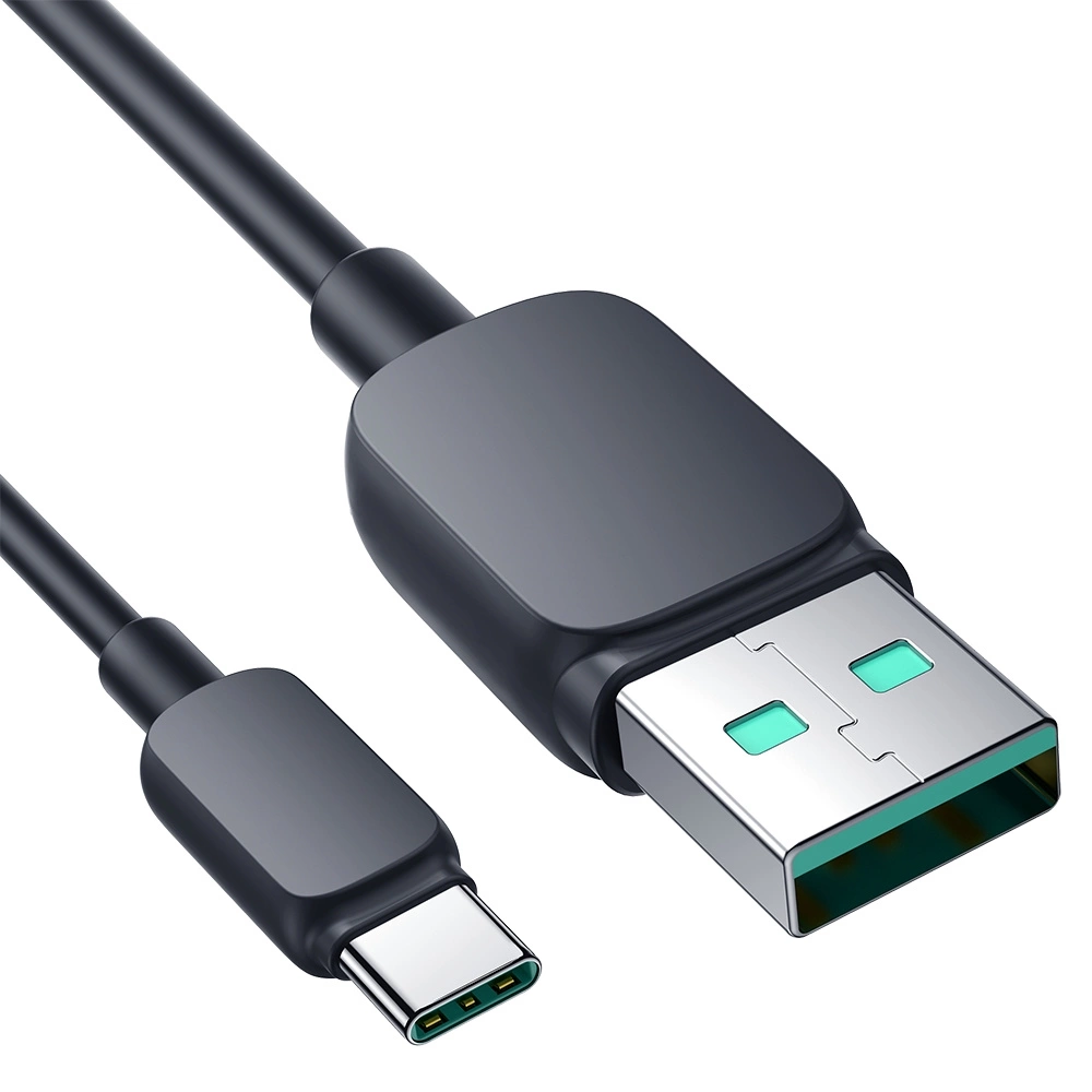 Joyroom Multi-Color Series A14 USB-A / USB-C 3A Cable 1.2 m - Blackeng