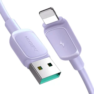 Joyroom Multi-Color Series A14 Lightning / USB-A 2.4A 1.2 m cable - purpleeng