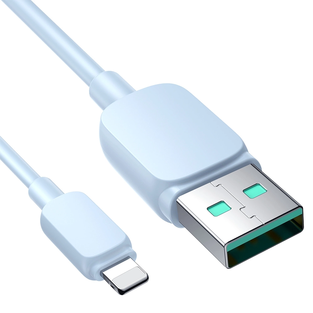 Joyroom Multi-Color Series A14 Lightning / USB-A 2.4A 1.2 m cable - blueeng