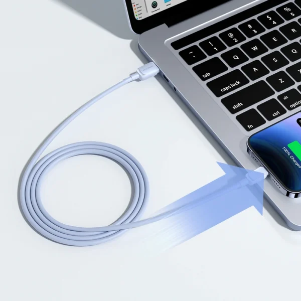 Joyroom Multi-Color Series A14 Lightning / USB-A 2.4A 1.2 m cable - blueeng