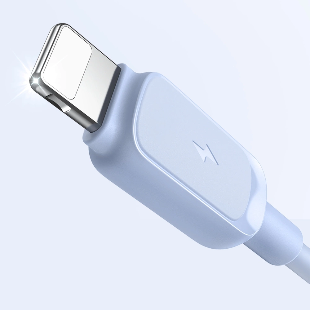 Joyroom Multi-Color Series A14 Lightning / USB-A 2.4A 1.2 m cable - blueeng