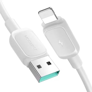Joyroom Multi-Color Series A14 Lightning / USB-A 2.4A 1.2 m cable - whiteeng