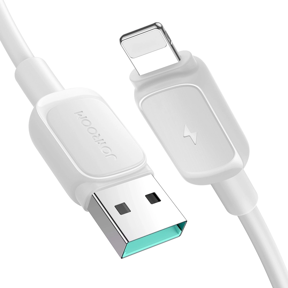 Joyroom Multi-Color Series A14 Lightning / USB-A 2.4A 1.2 m cable - whiteeng