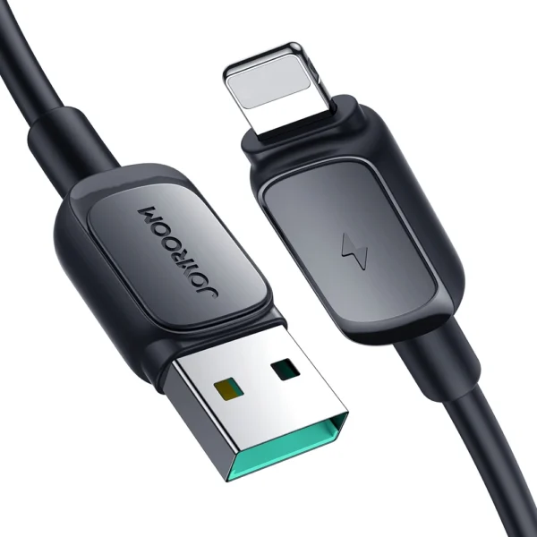 Joyroom Multi-Color Series A14 Lightning /USB-A 2.4A 1.2 m Cable - Blackeng