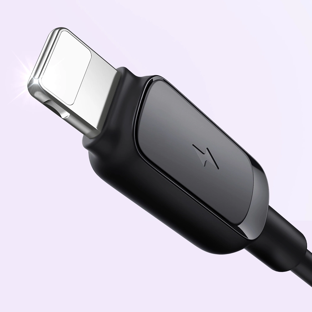 Joyroom Multi-Color Series A14 Lightning /USB-A 2.4A 1.2 m Cable - Blackeng