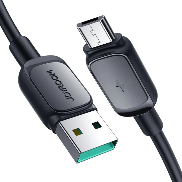 Joyroom Multi-Color Series A14 USB-A / micro USB 2.4A cable 2 m - blackeng