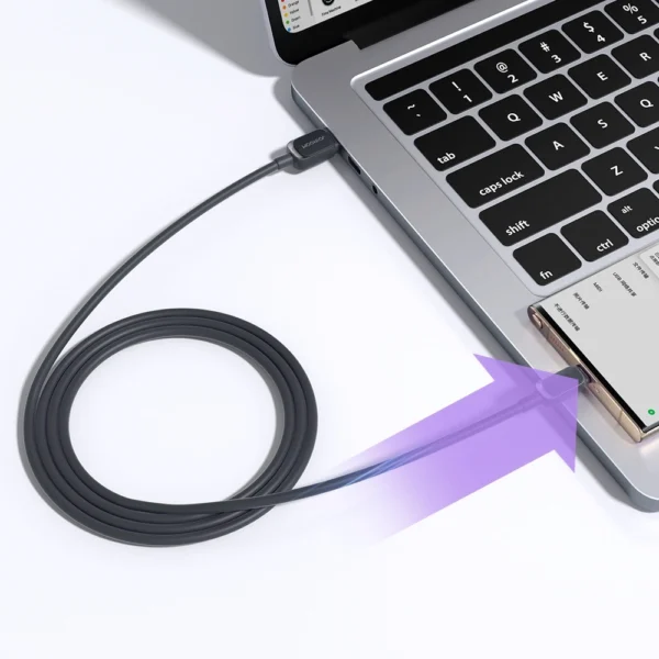 Joyroom Multi-Color Series A14 USB-A / micro USB 2.4A cable 2 m - blackeng