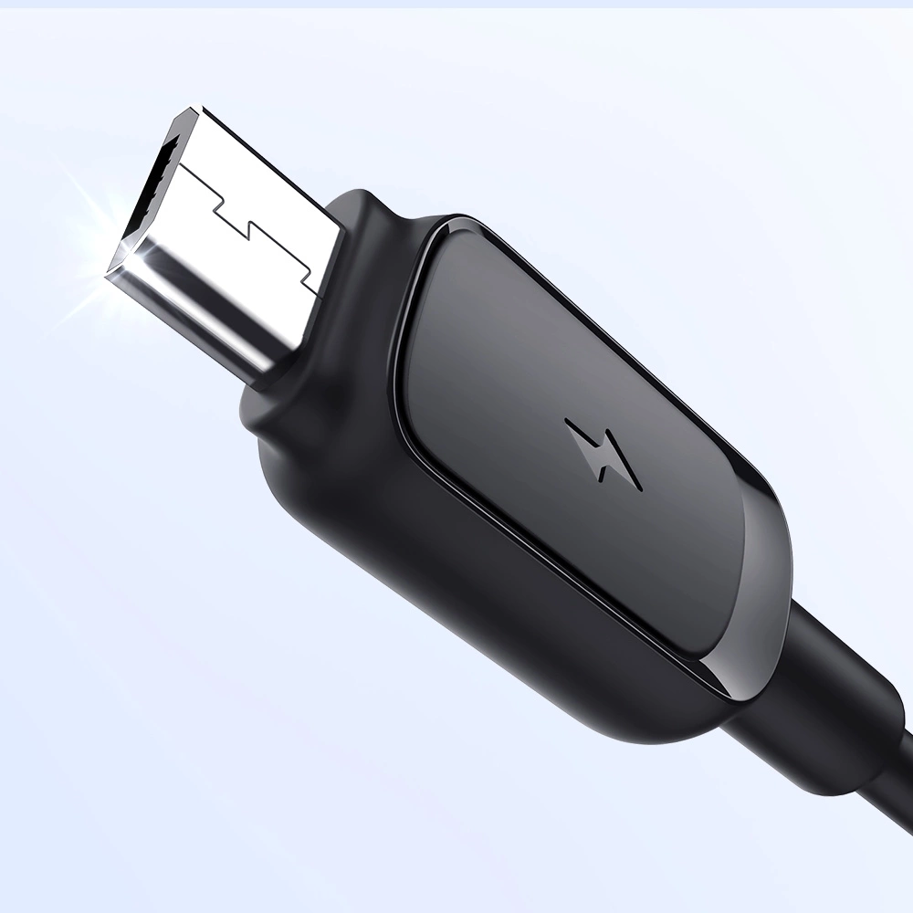 Joyroom Multi-Color Series A14 USB-A / micro USB 2.4A cable 2 m - blackeng