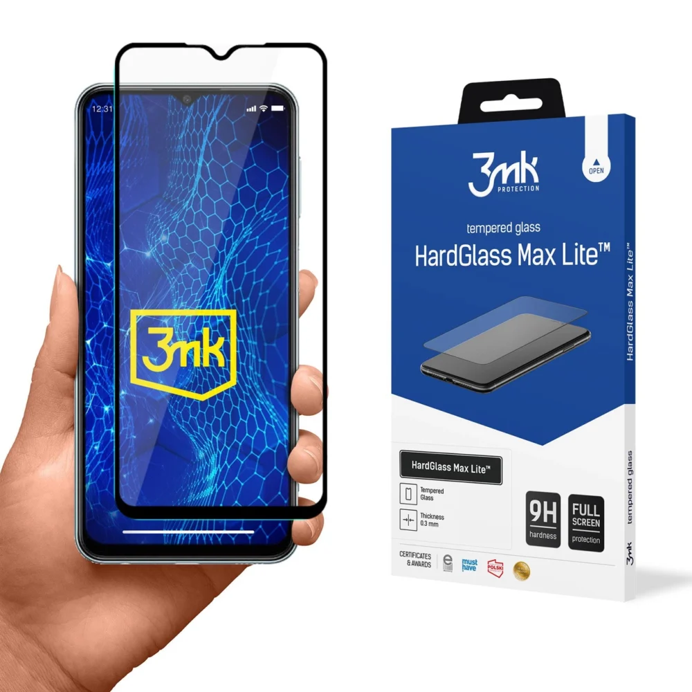 9H 3mk HardGlass Max Lite™ glass for Samsung Galaxy M23 5Geng