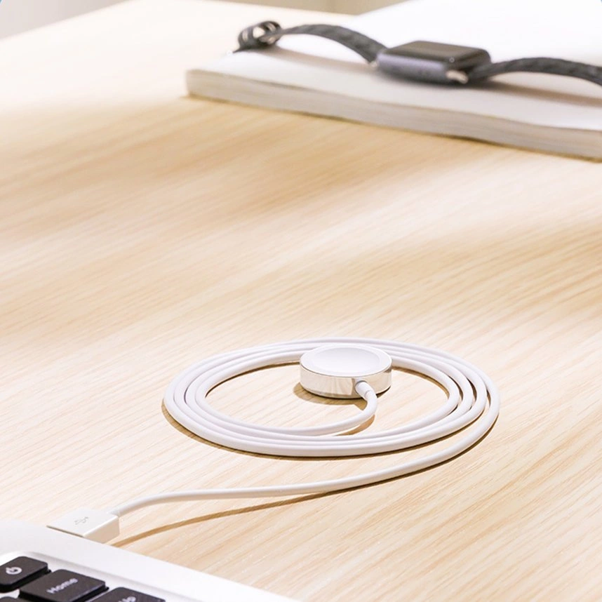 Joyroom S-IW001S inductive charger for Apple Watch with USB cable 1.2 m whiteeng