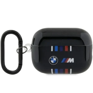 BMW BMAP222SWTK AirPods Pro 2 gen cover black/black Multiple Colored Lineseng