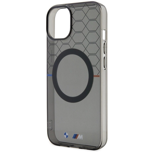 BMW Pattern MagSafe case for iPhone 14 Plus - grayeng
