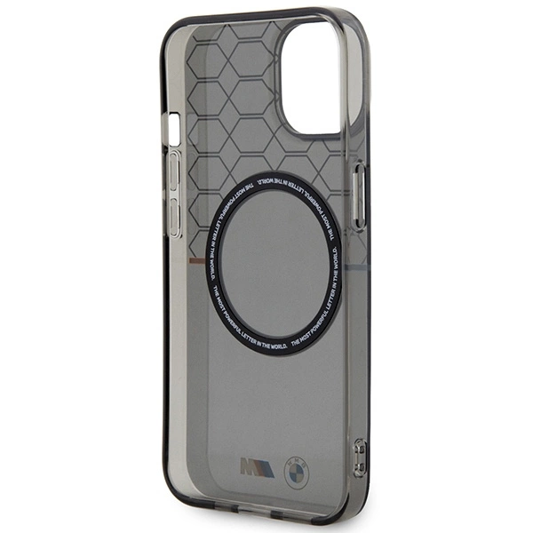 BMW Pattern MagSafe case for iPhone 14 Plus - grayeng