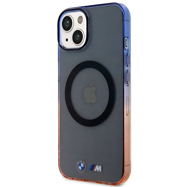 BMW Gradient Bumper MagSafe case for iPhone 14 Plus - grayeng