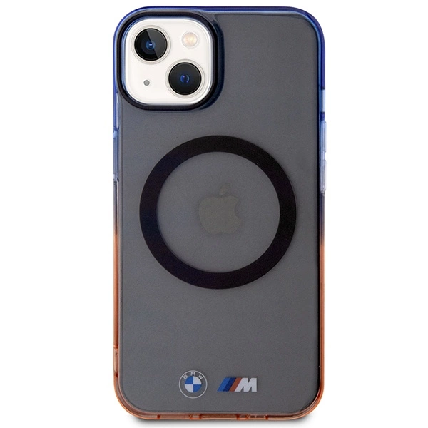 BMW Gradient Bumper MagSafe case for iPhone 14 Plus - grayeng