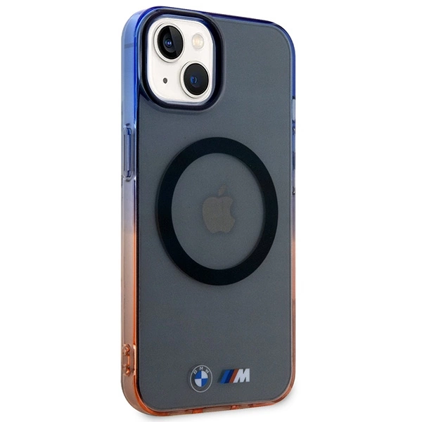 BMW Gradient Bumper MagSafe case for iPhone 14 Plus - grayeng